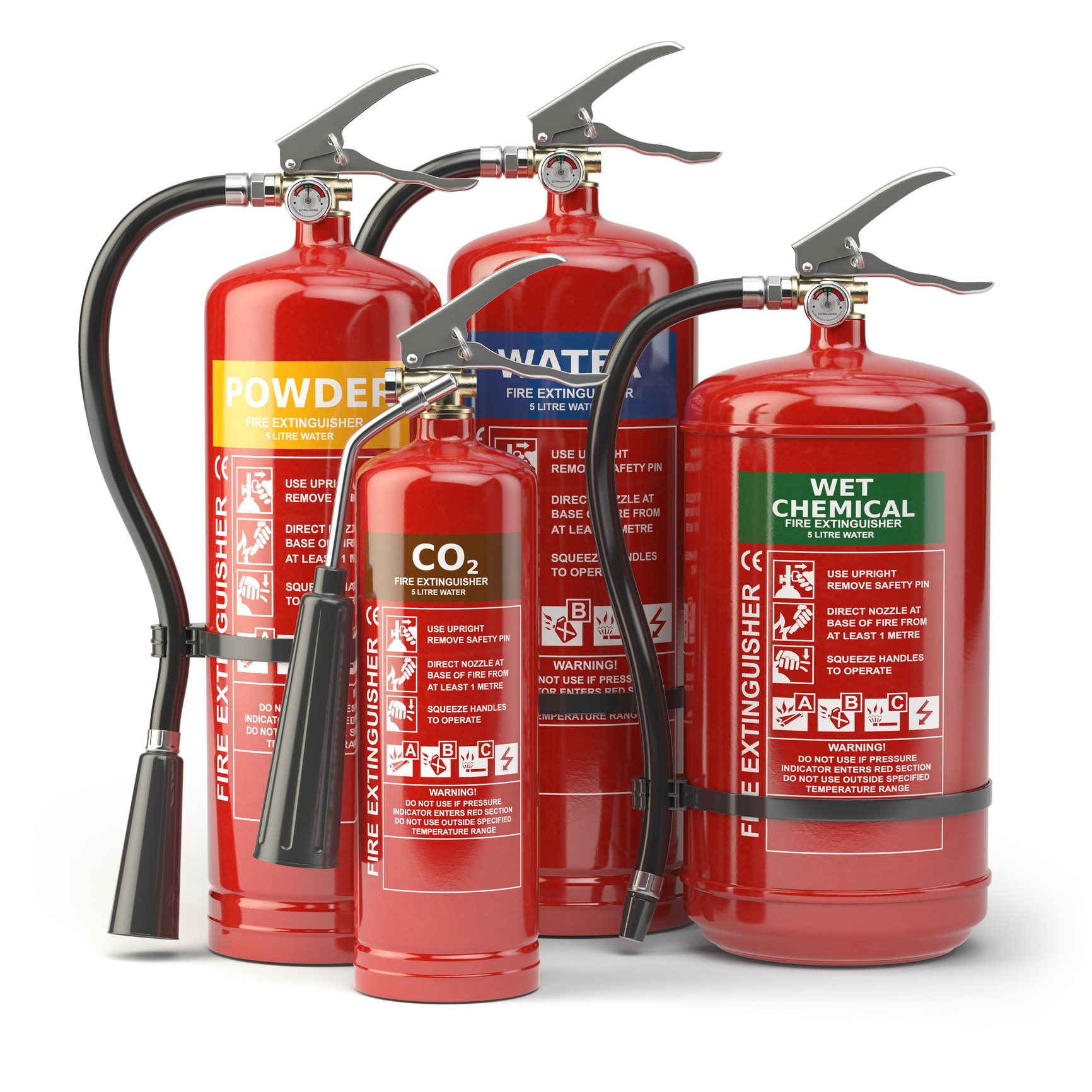Fire extinguisher production line